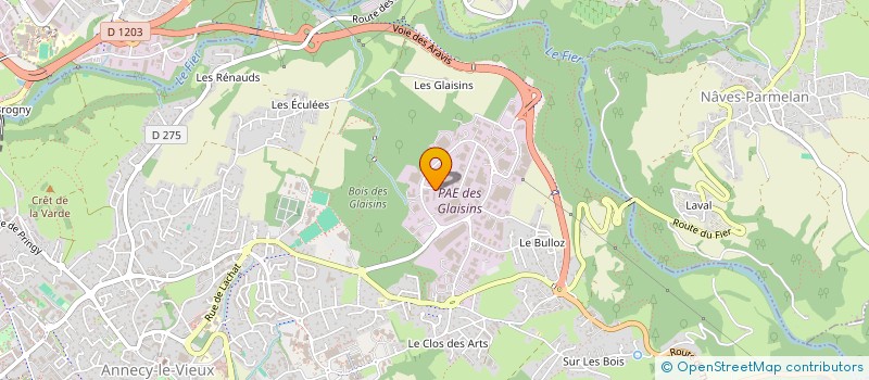 localisation de l'entreprise TATIE MARMOTTE  ANNECY