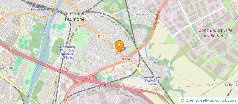 localisation de l'entreprise TATII COIFF à SAINT-OUEN-L'AUMONE