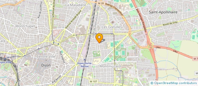 localisation de l'entreprise TATIL à DIJON