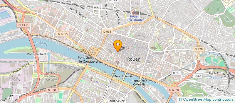 localisation de l'entreprise TATIN  ROUEN