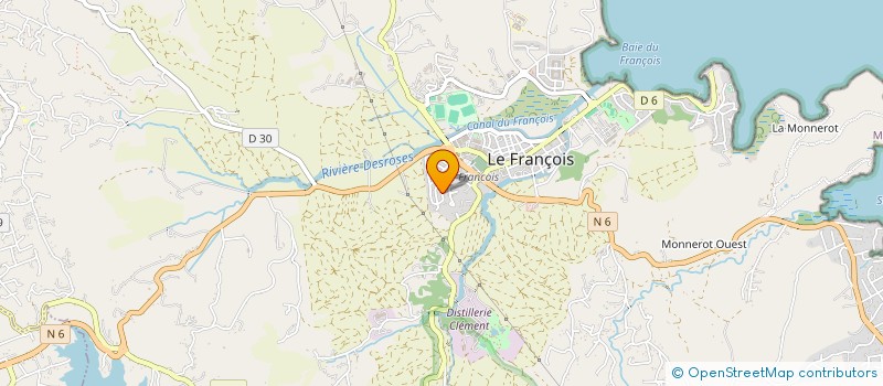 localisation de l'entreprise TATINE  LE FRANCOIS