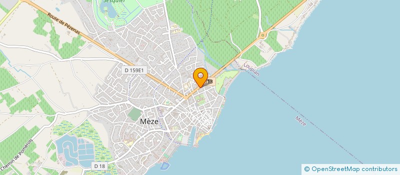 localisation de l'entreprise TATINOS à MEZE