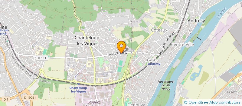 localisation de l'entreprise TATLI  CHANTELOUP-LES-VIGNES