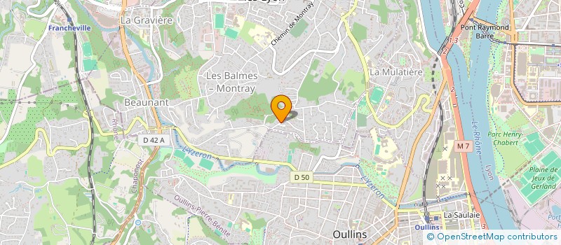 localisation de l'entreprise TATO  SAINTE-FOY-LES-LYON