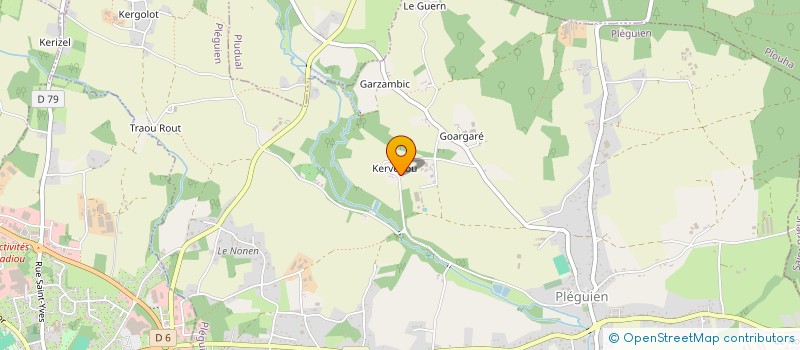 localisation de l'entreprise TATON CHRISTOPHE EXPRESS  GOUDELIN