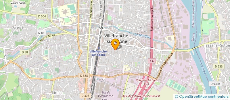 localisation de l'entreprise TATON DEBLANC à VILLEFRANCHE-SUR-SAONE