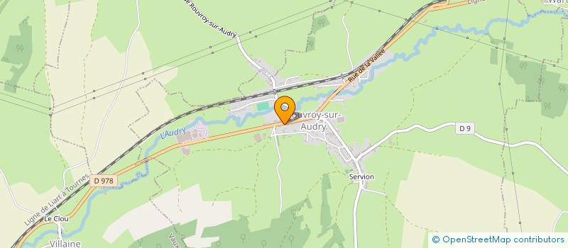 localisation de l'entreprise TATON PAIN  ROUVROY-SUR-AUDRY