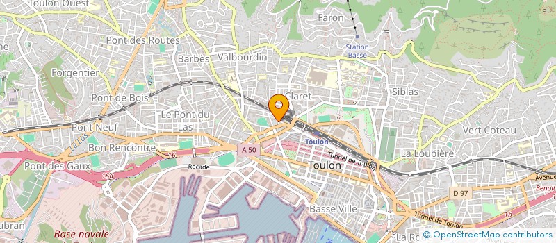 localisation de l'entreprise TATONTITRE  TOULON