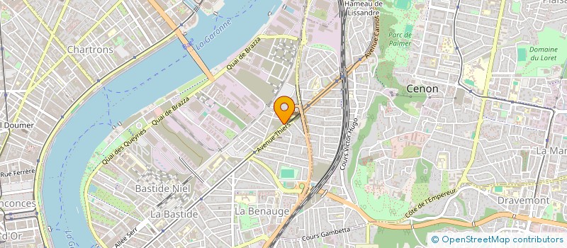 localisation de l'entreprise TATOO  BORDEAUX