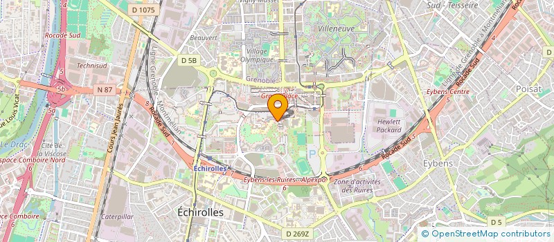 localisation de l'entreprise TATOO CONSULTING à ECHIROLLES