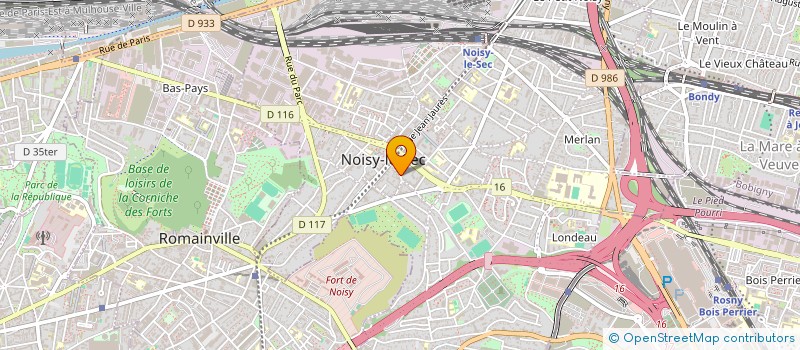localisation de l'entreprise TATOO ZOO à NOISY-LE-SEC