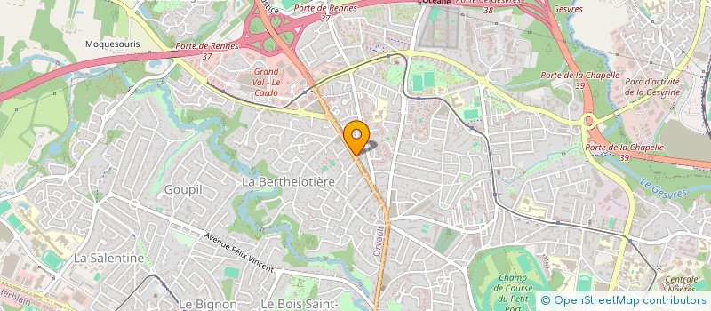 localisation de l'entreprise TATOPOULOS à NANTES