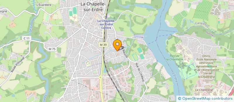 localisation de l'entreprise TATOU  LA CHAPELLE-SUR-ERDRE