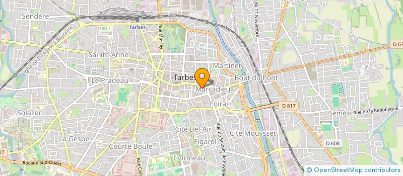 localisation de l'entreprise TATOU  TARBES