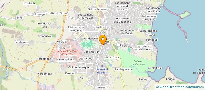 localisation de l'entreprise TATOU AGE à SAINT-POL-DE-LEON