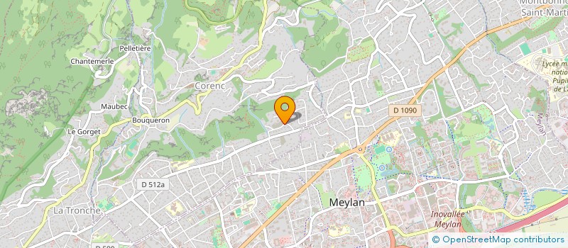 localisation de l'entreprise TATOU III  CORENC