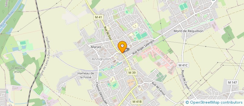 localisation de l'entreprise TATOUEURS DU CIEL  ANNULLIN