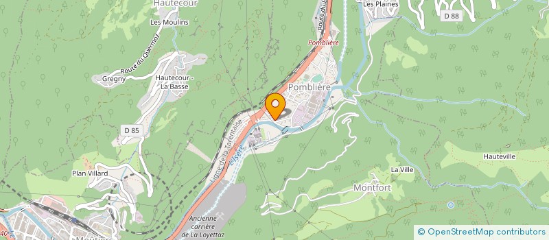 localisation de l'entreprise TATOUT SEBASTIEN  SAINT-MARCEL