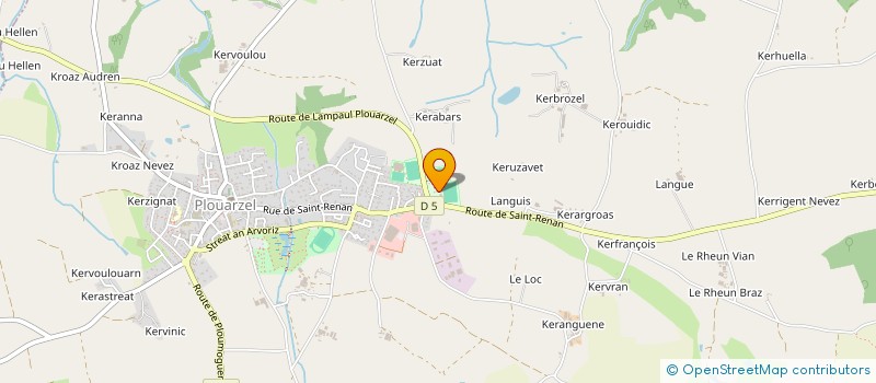 localisation de l'entreprise TATOUTE  PLOUARZEL