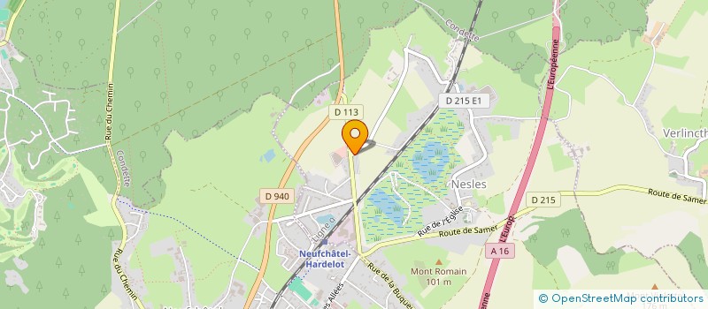 localisation de l'entreprise TATPIER  NESLES