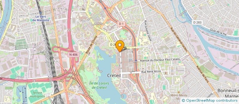 localisation de l'entreprise TATRA  CRETEIL