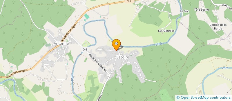 localisation de l'entreprise TATTOO EVENT FACTORY  ESCOIRE