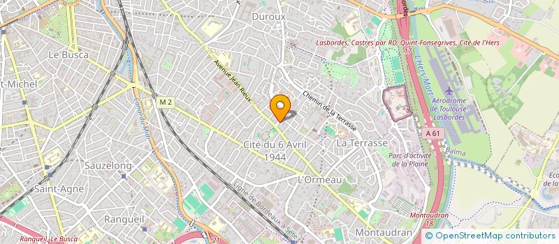 localisation de l'entreprise TAU523 à TOULOUSE