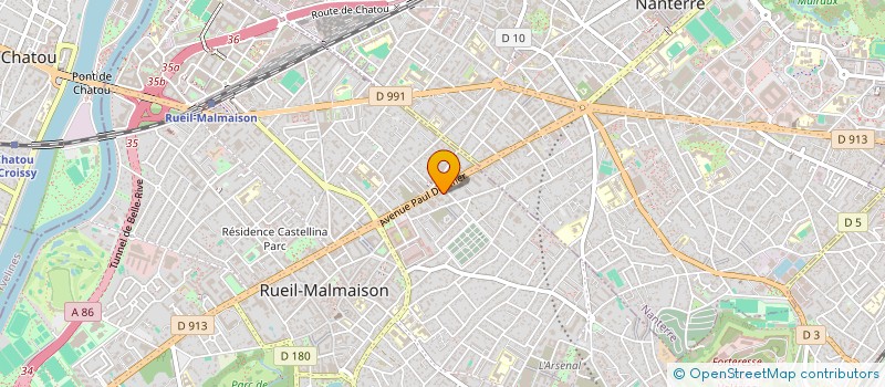 localisation de l'entreprise TAUBALIS à RUEIL-MALMAISON