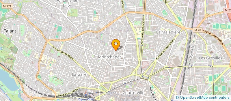 localisation de l'entreprise TAUBATY LMNP  DIJON