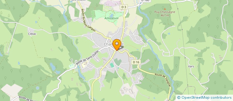 localisation de l'entreprise TAULAGA DE CORREZE  CHAMBERET