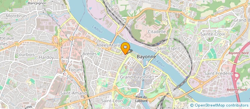 localisation de l'entreprise TAULAPAPA à BAYONNE
