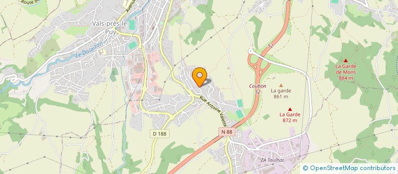 localisation de l'entreprise TAULHA QUOI à LE PUY-EN-VELAY