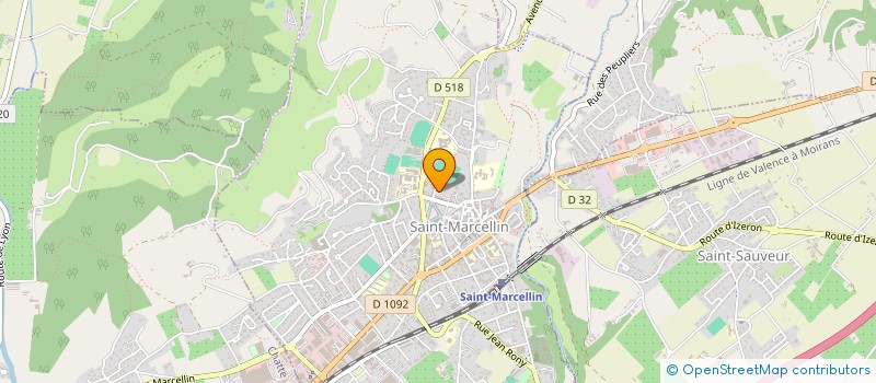 localisation de l'entreprise TAULIER EXPERTISE COMPTABLE à SAINT-MARCELLIN