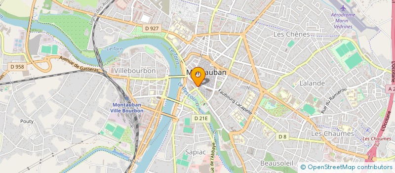 localisation de l'entreprise TAULIER FIELDES CARMES  MONTAUBAN