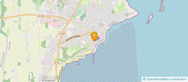 localisation de l'entreprise TAUMAIN  CANCALE