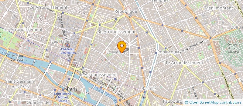 localisation de l'entreprise TAUP 2  PARIS