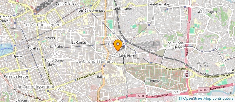localisation de l'entreprise TAUPE SECRET ANIMATION à MARSEILLE
