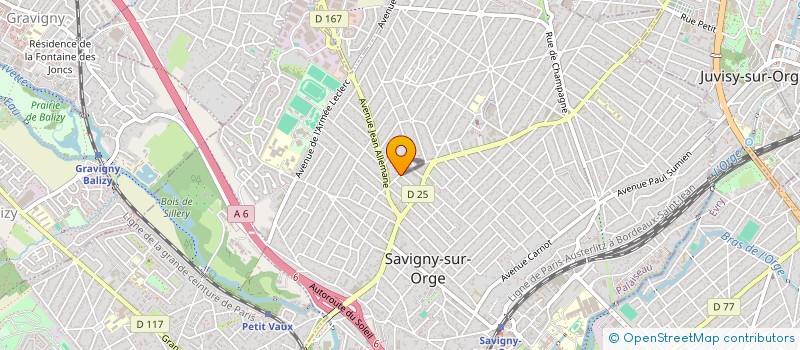 localisation de l'entreprise TAUPE TP à SAVIGNY-SUR-ORGE