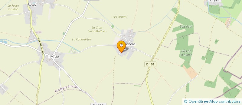 localisation de l'entreprise TAUPESYSTEM à BOUTIGNY-PROUAIS