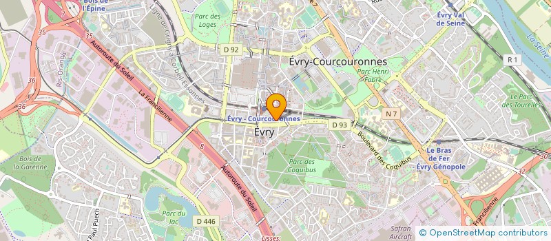 localisation de l'entreprise TAUPINBAT à EVRY-COURCOURONNES