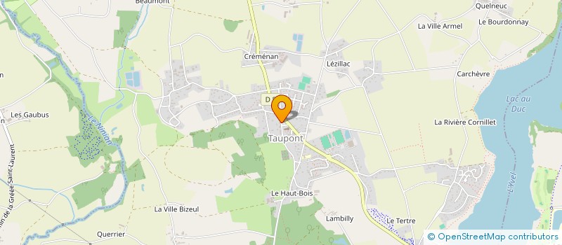 localisation de l'entreprise TAUPONT ENDURO MOTO CLUB  TAUPONT