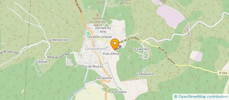 localisation de l'entreprise TAUREL à GINASSERVIS
