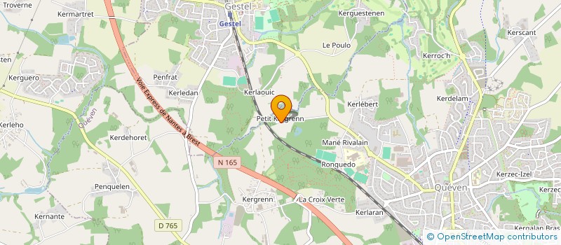 localisation de l'entreprise TAURIAN DIFFUSION à QUEVEN