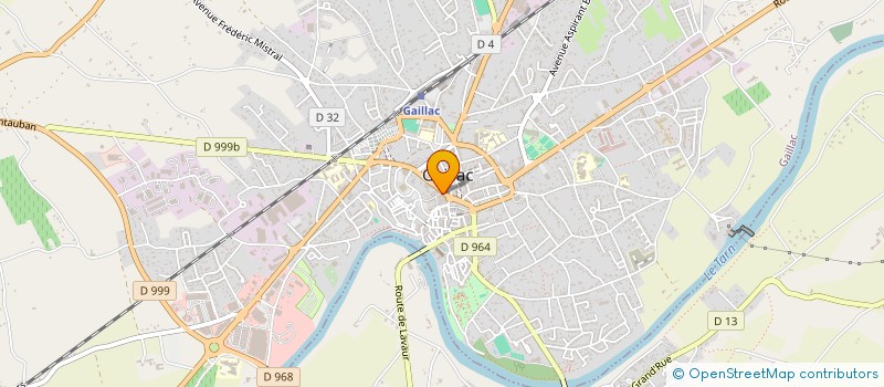 localisation de l'entreprise TAURINES à GAILLAC
