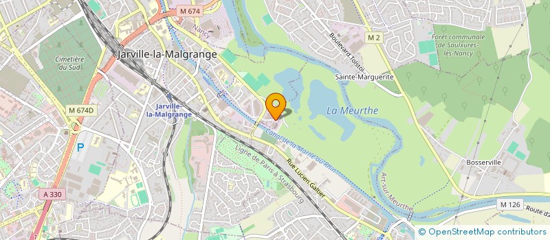 localisation de l'entreprise TAURUS  JARVILLE-LA-MALGRANGE