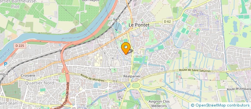 localisation de l'entreprise TAURUS  LE PONTET