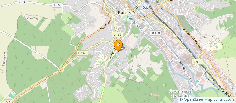 localisation de l'entreprise TAURUS à BAR-LE-DUC