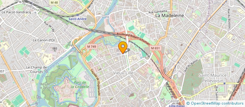 localisation de l'entreprise TAURUS à LILLE