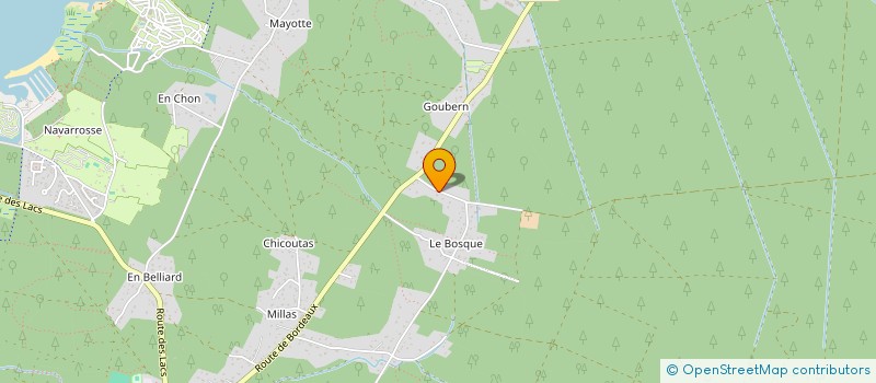 localisation de l'entreprise TAURUS  BISCARROSSE