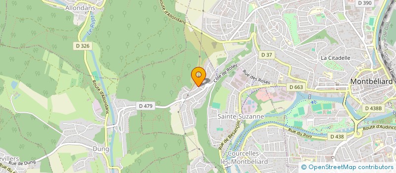 localisation de l'entreprise TAURUS ALPHA  SAINTE-SUZANNE